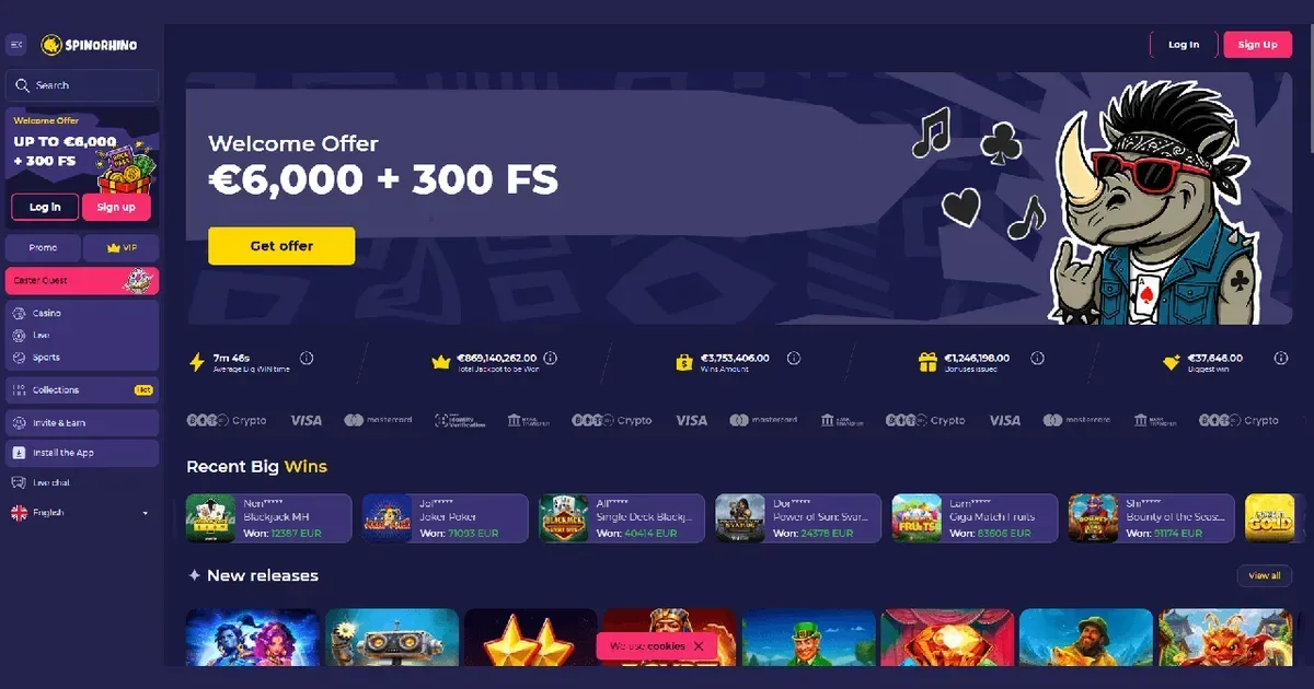 spinorhino casino